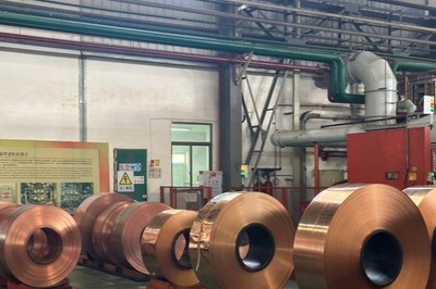 福建紫金銅業車間內。圖片來源:南方+