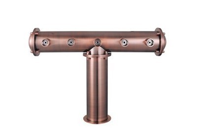 飲料設備_飲料設備供貨商_供應啤酒飲料設備五孔T型酒柱1045501-4_飲料設備價格_玉環縣和成銅業